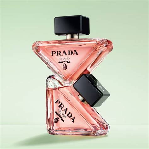 prada triangle bottle